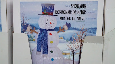 Pop Up Snowman:  easy to set up and put inside or outside