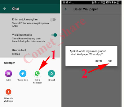 4 Cara Mengganti Background / Wallpaper WhatsApp Dengan Mudah