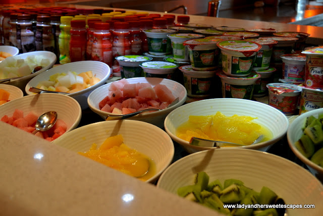 Fruit cubes, flavored milk and yogurt at Choices 