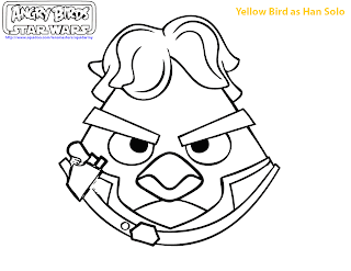 Angry Birds Star Wars Coloring Pages