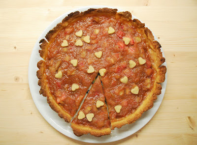 Tarte à la rhubarbe