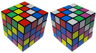Puzzle Cube Patterns 4x4 Psychedelic Herringbone - 4x4 robux cube