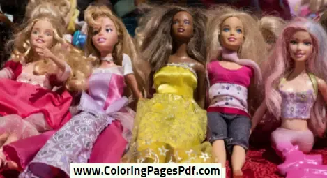 Barbie Coloring Pages