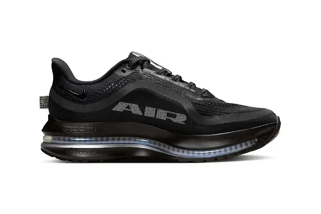 Nike Pegasus Premium Drops in Sleek "Black/Metallic Silver"