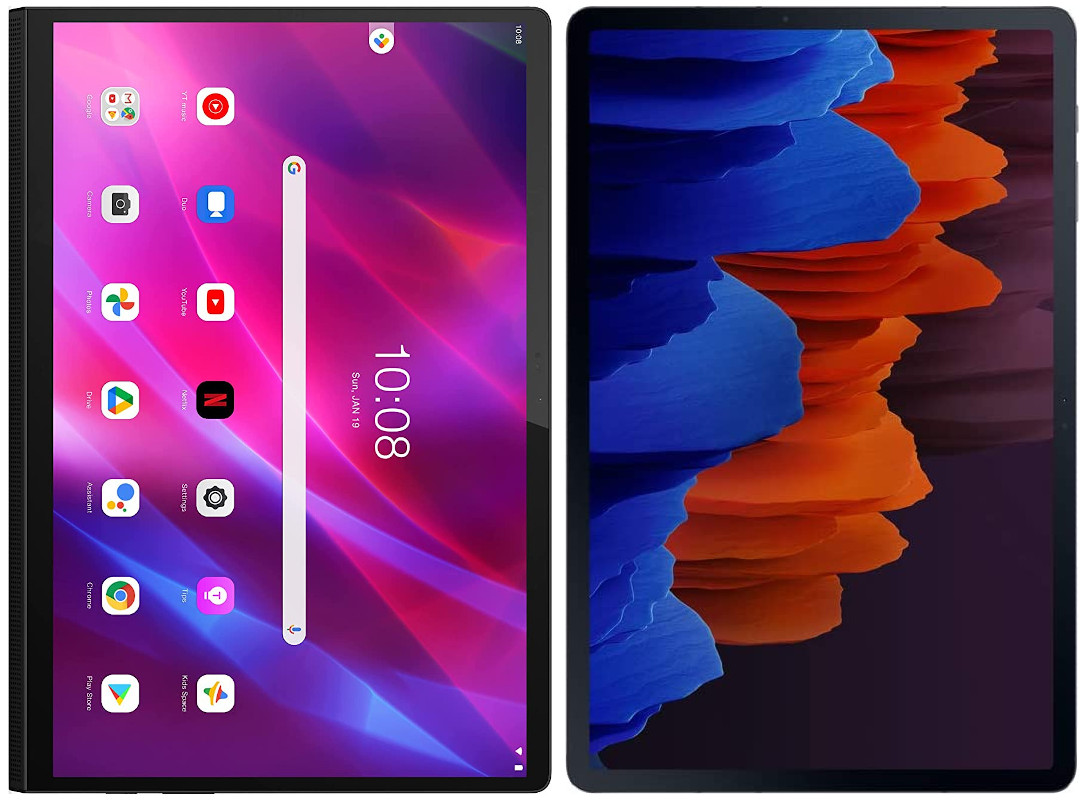 Lenovo Yoga Tab 13 vs Samsung Galaxy Tab S7+