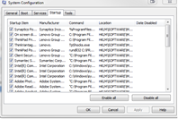 msconfig