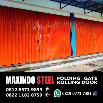 folding gate murah di serang bekasi