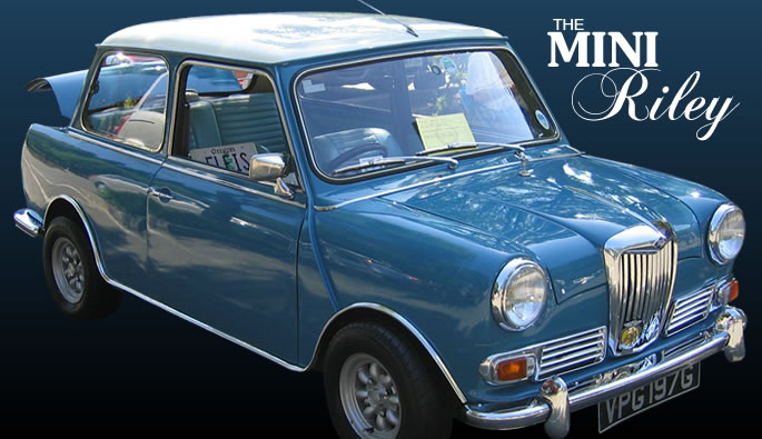 The Mini Riley a more luxurious version of the Mini Cooper Classic 