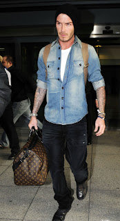 Beckham Jeans on Denim Focused  Get The Look  David Beckham   The Denim Shirt   The