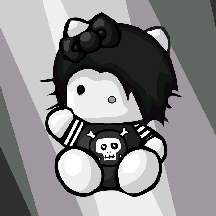  emo  Hello  Kitty  HD Wallpaper Pics HD Wallpaper image 