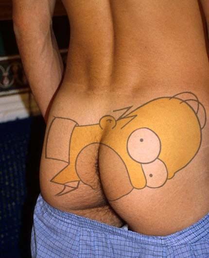 Labels: homer simpson tattoo