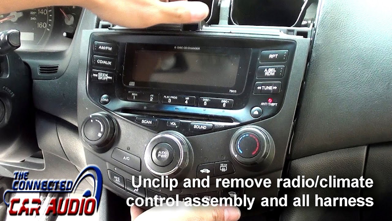 Honda Accord (North America eighth generation) Radio