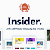 INSIDER V1.2 – CONTEMPORARY MAGAZINE & BLOGGING WORDPRESS THEME