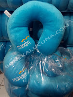 bantal leher bank mandiri