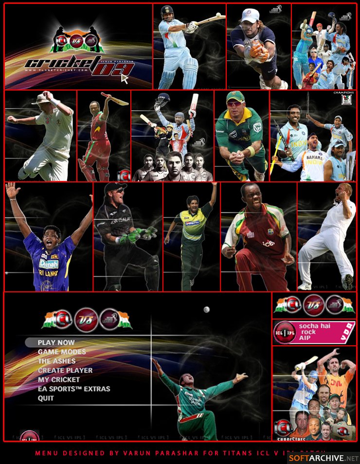 ICL vs IPL Cricket 2009 Patch