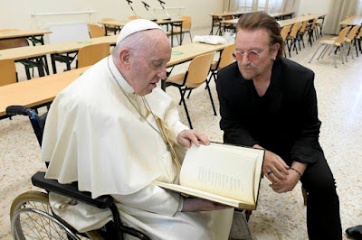 Pope and Bono