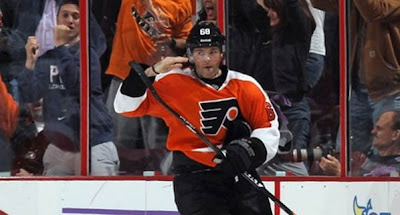 jaromir jagr flyers salute