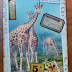 Giraffe Postcard Art