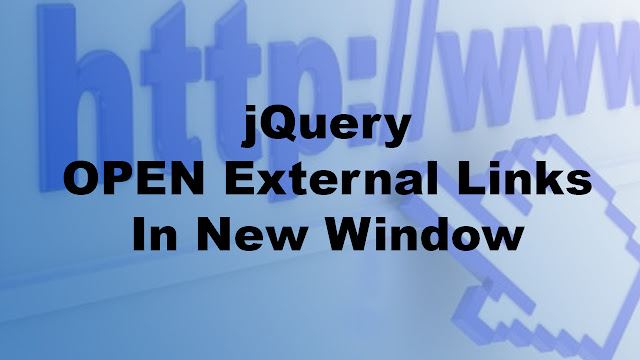 jquery open link in new window