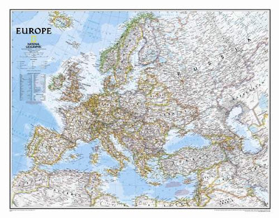 Map Of Europe Geography