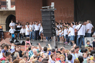 Comienzo de las fiestas de Barakaldo