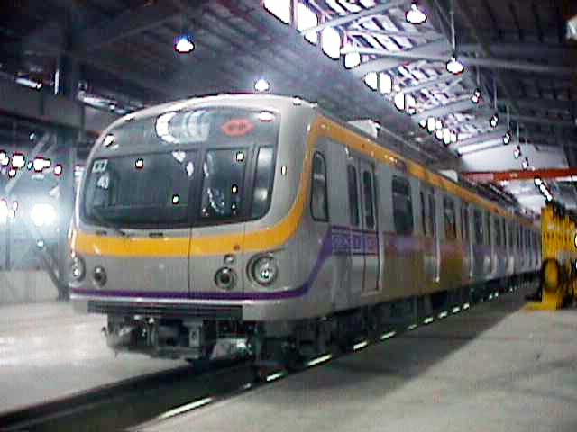 LRT Line 1 System. Weekdays