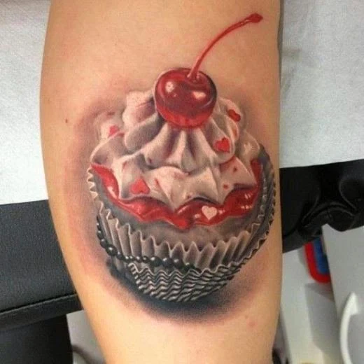 tatuajes de cupcakes