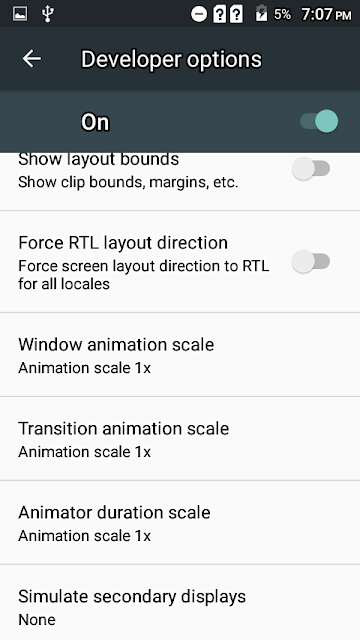 Go to dev options > Window animation scale