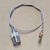 Handheld Antenna Cable for Wouxun Baofeng Quasheng - SMA Female to UHF SO-239 Female Connector