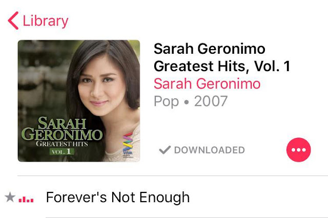 forevers not enough by sarah geronimo