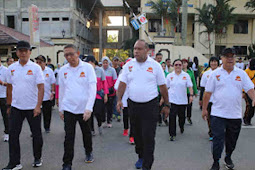 Herman Asaribab dan Forkopimda Kalbar Buka Pesta Rakyat HUT ke-73 Bhayangkara