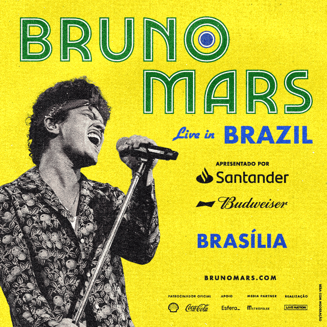 17/10/2024 Show do Bruno Mars em Brasília [Arena BRB Mané Garrincha]