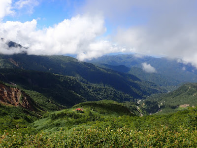 子供と白山登山　南竜分岐