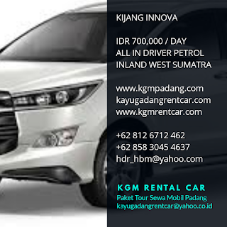 rental kereta di padang