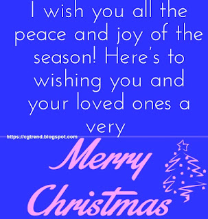 MERRY CHRISTMAS WISHES QUOTES