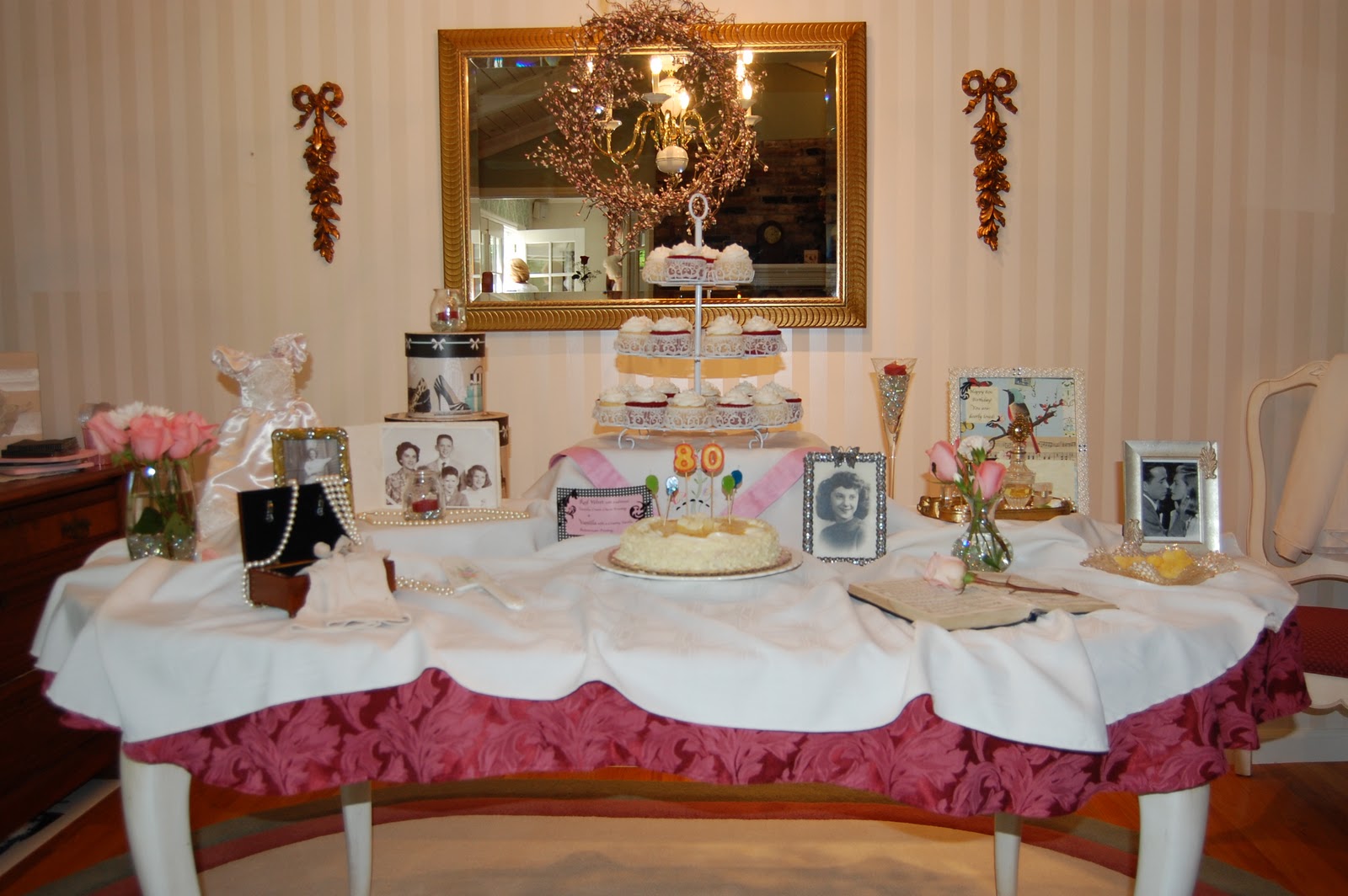 35 Memorable 80th Birthday Party Ideas | Table Decorating ...