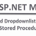  Bind Dropdownlist in ASP.NET MVC Using Stored Procedure