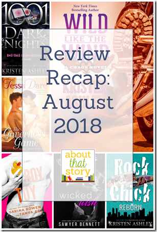 Review Recap: August 2018 | About That Story