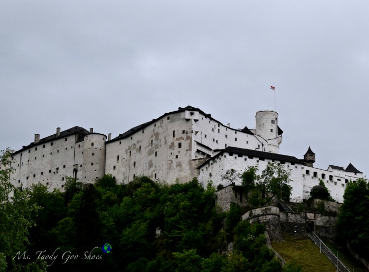 Hohensalzburg Fortress in Salzburg, Austria | Ms. Toody Goo Shoes #austria #danuberivercruise #Salzburg #hohensalzburgfortress