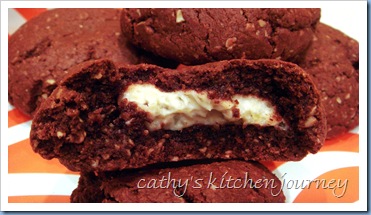 stuffed red velvet cookies