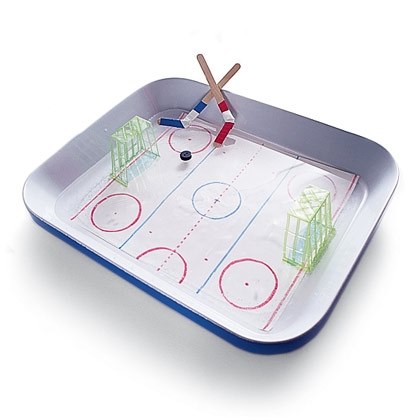 Tabletop Ice Hockey