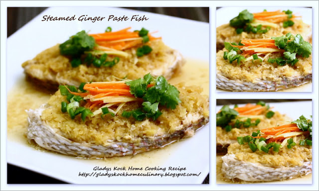 Steamed Ginger Paste Fish