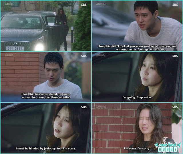  jung won stop na ri car and treied last time if she could think for the breakup again but she leave jung won - Jealousy Incarnate - Episode 19 (Eng sub)