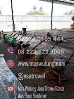 jasa trowel lantai beton floor hardener cor readymix