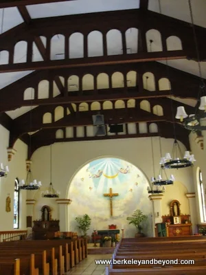 The Catholic Church of the Immaculate Conception in Old Town San Diego State Historic Park in San Diego, California