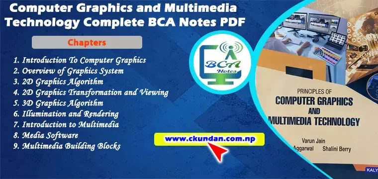 Complete Computer Graphics and Multimedia Technology BCA Notes Pdf