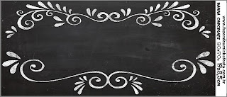 Blackboard Style Free Printable Candy Bar Labels.