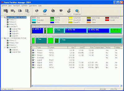 7tools System Utilities - Create, resize, mount, copy and delete hard disk partitions