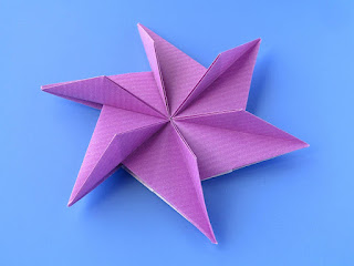 Origami, passo e: Rotostella  preziosa - Precious rotostar by Francesco Guarnier