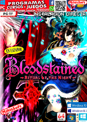 BLOODSTAINED RITUAL OF THE NIGHT EN ESPA 64 BITS INSTALACION DIRECTA